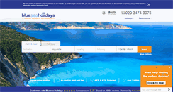 Desktop Screenshot of blueseaholidays.co.uk